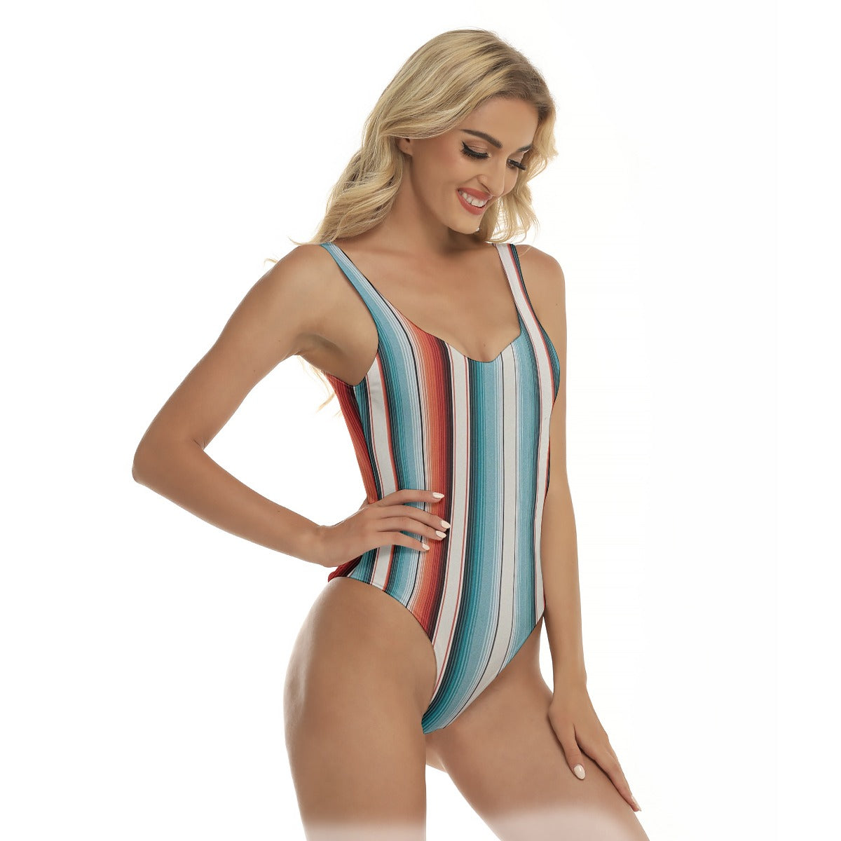 All-Over Print One-Piece Swimsuit